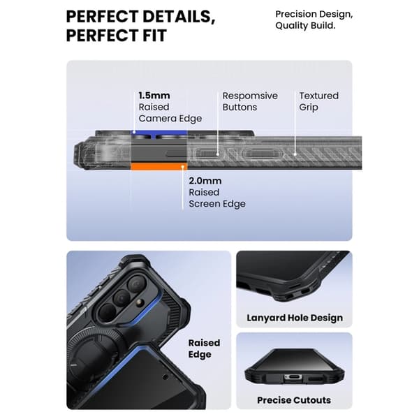 SupCase Telefontaske Til Galaxy S26 Magsafe IBLSN Armorbox - Sort Svart