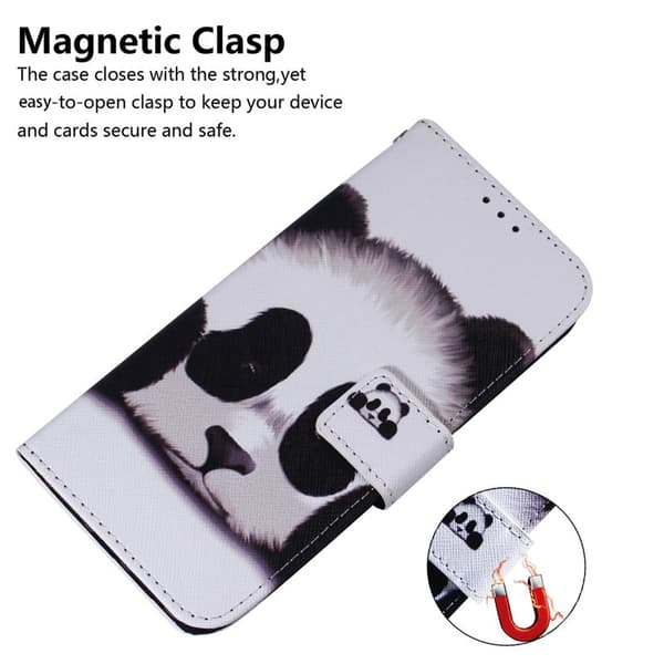 Samsung Galaxy S26 / S26 Pro Plånboksfodral Mönstertryck Konstläder - Panda
