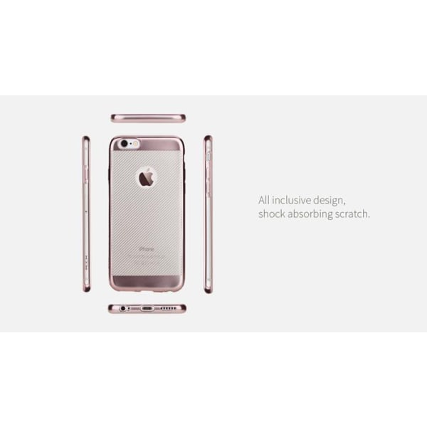 Rock Flexicase Skal till Apple iPhone 6   /   6S  - Rose Gold