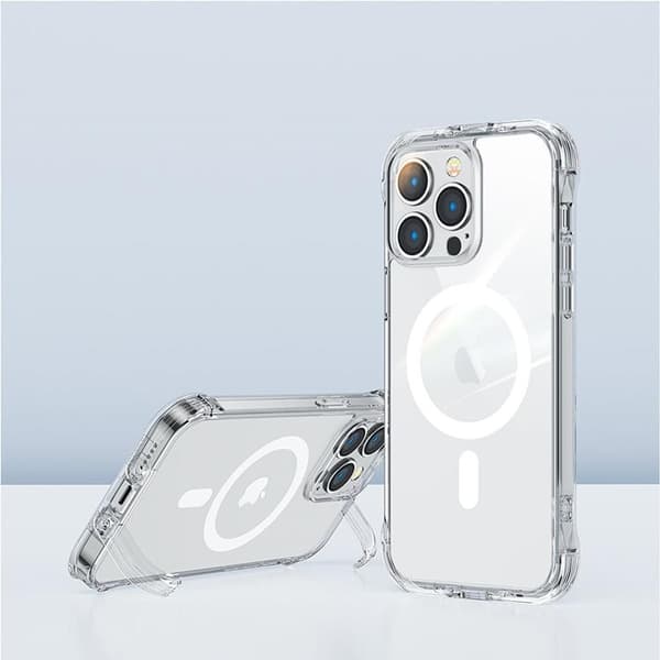 Joyroom iPhone 14 Plus Kuori Magsafe Defender Armored - Clear Transparent