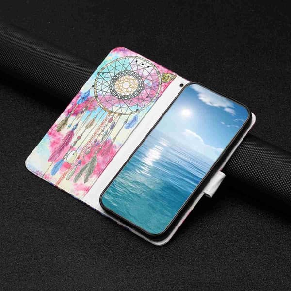 Plånboksfodral för Samsung Galaxy S26 Plus Ställfunktion Konstläder Drömfångare