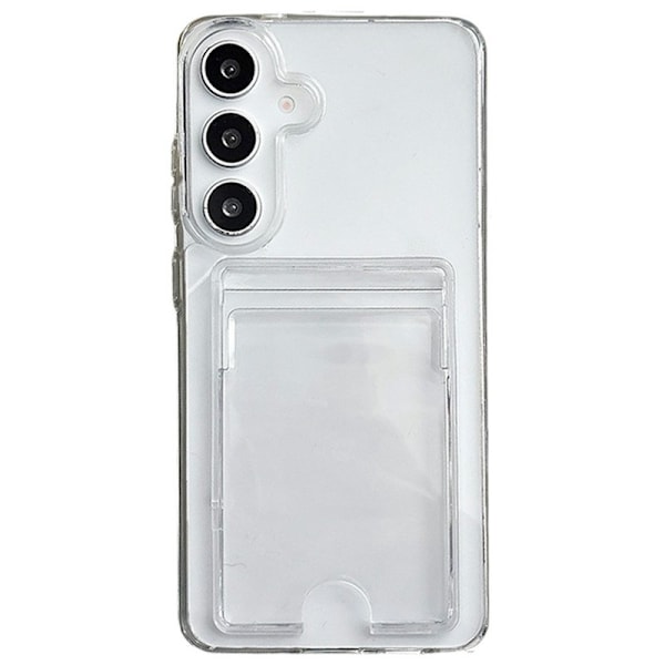 Mobilskal för Samsung Galaxy S26 Plus Transparent PC + TPU - Grå