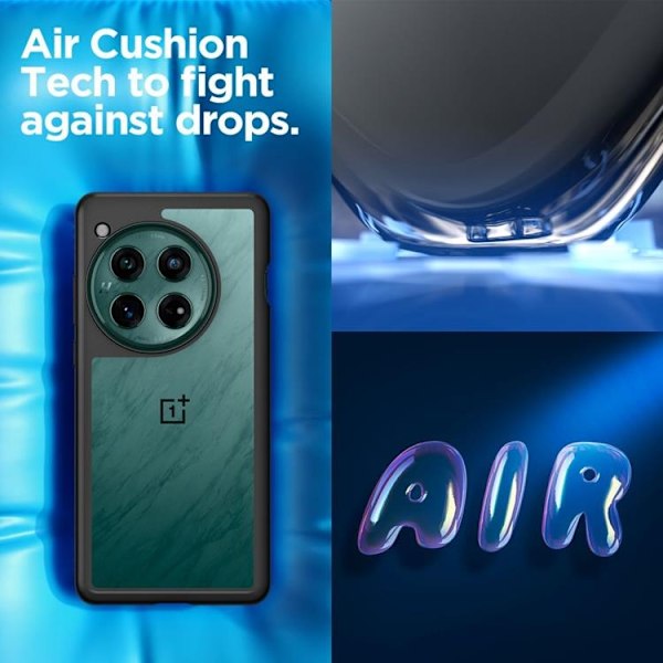 Spigen OnePlus 12 5G Mobilskal Ultra Hybrid - Svart