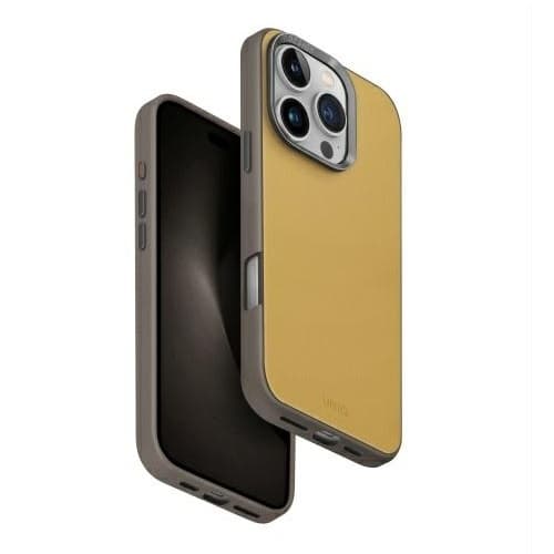 UNIQ Mobilskal till iPhone 16 Pro MagSafe Lyden DS - Gul Gul