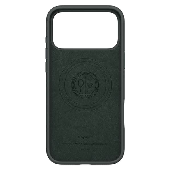 Spigen Mobilskal till iPhone 17 Pro Max Magsafe Silikon Fit - Abyss Grön Grön