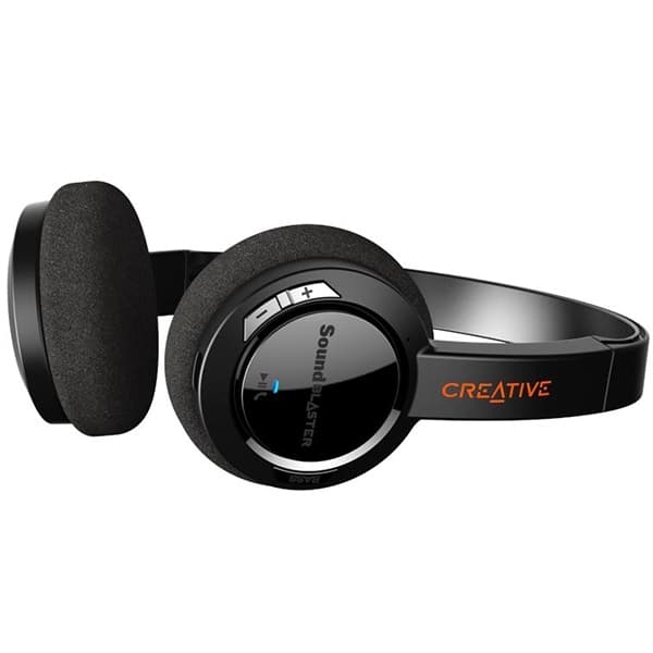 Creative Over-Ear Hörlurar Trådlösa JAM V2 Sound Blaster - Svart Svart