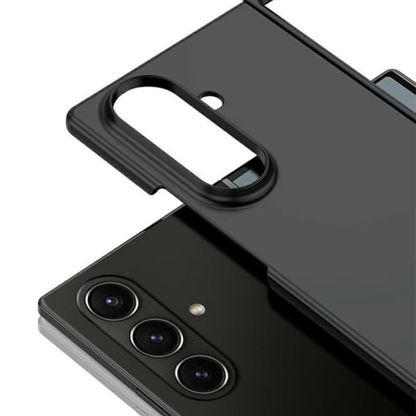 Mobilskal till Galaxy Z Fold 7 5G Stort Fönster Hård PC - Mörkblå Blå