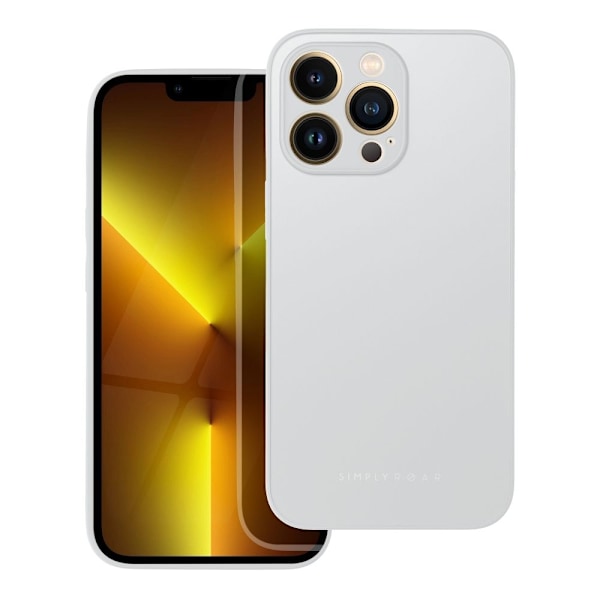 Roar Matte Glass Skal för iPhone 13 Pro stål