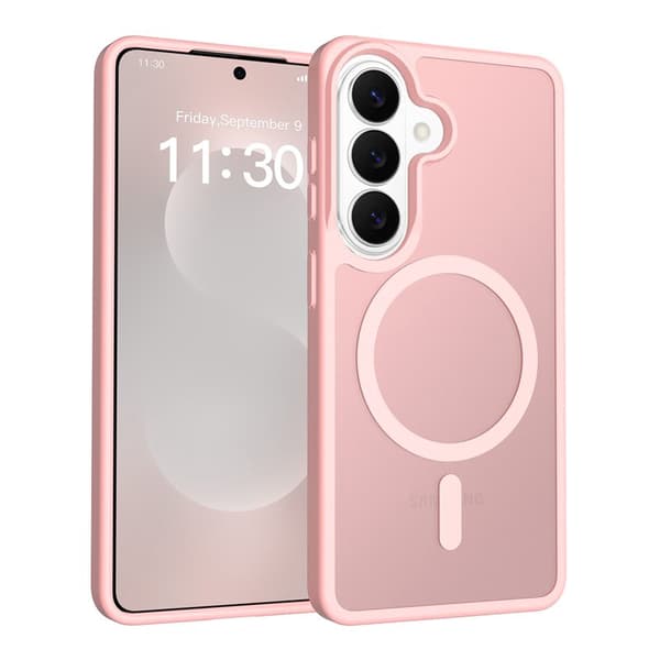 Mobilskal för Samsung Galaxy S26 Magnetiskt TPU - Rosa