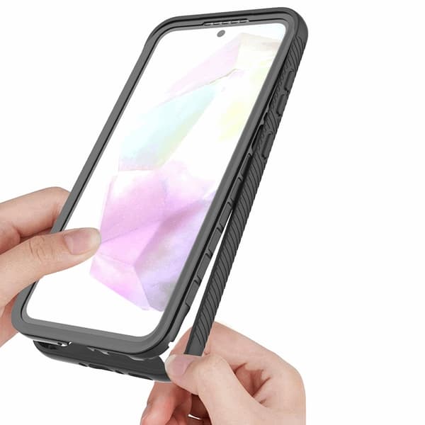Tech-Protect telefontaske til Galaxy A36/A56 5G Defense - Sort Svart