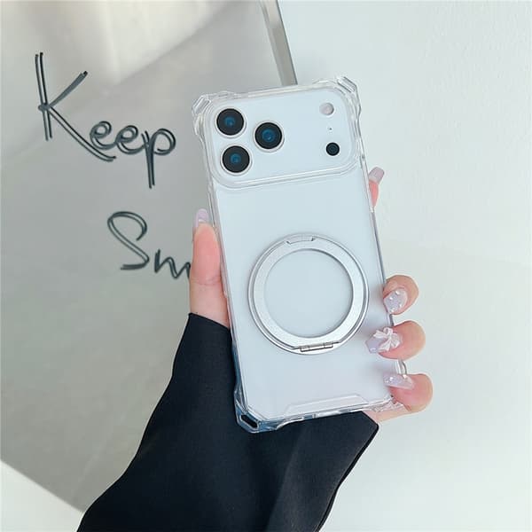 Mobilskal till iPhone 17 Pro Max MagSafe Kickstand - Transparent Transparent