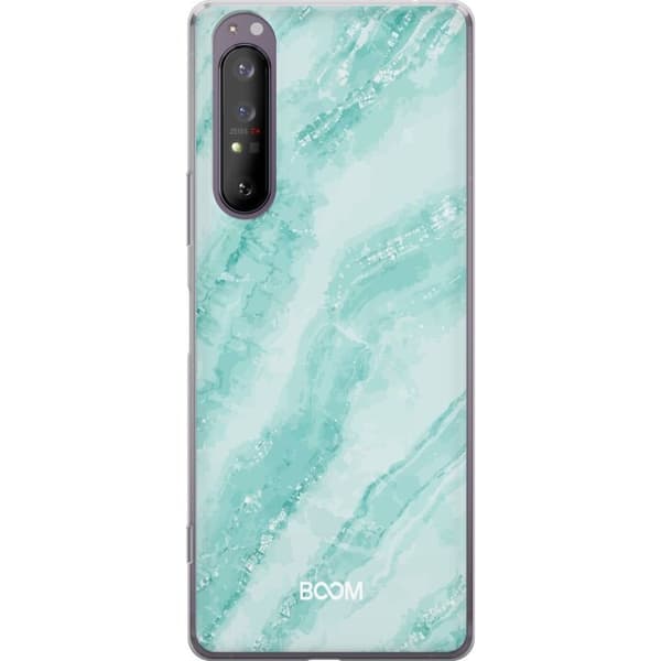Telefontaske til Sony Xperia 1 II med Mint Marble