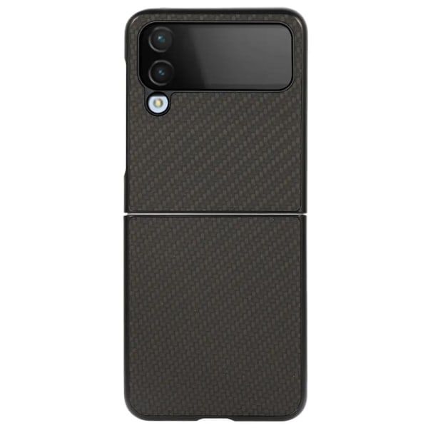 Galaxy Z Flip4 5G Mobilcover Carbon Fiber - Sort