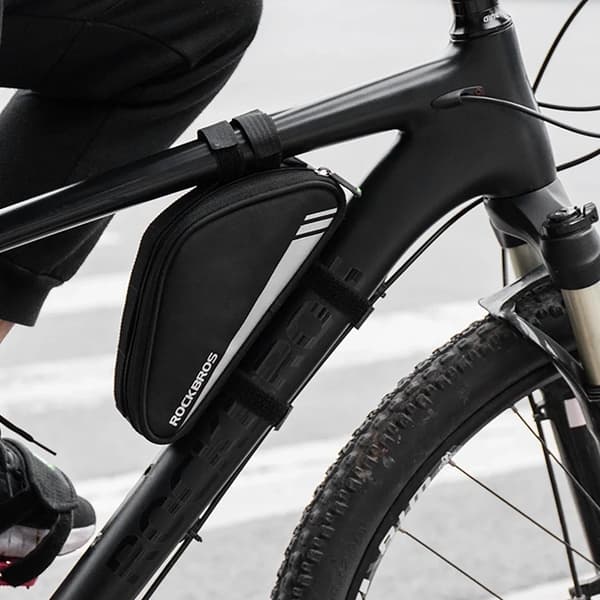 Rockbros B55-BK Cykeltaske Til Ramme 0.7 L - Sort Svart