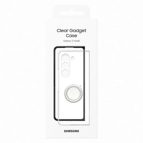Mobilskal till Samsung Galaxy Z Fold 5 Silikon Gadget - Clear Transparent