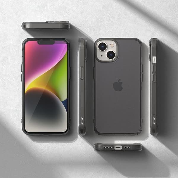 Ringke iPhone 14 Plus Skal Fusion Matte Smoke - Sort Svart