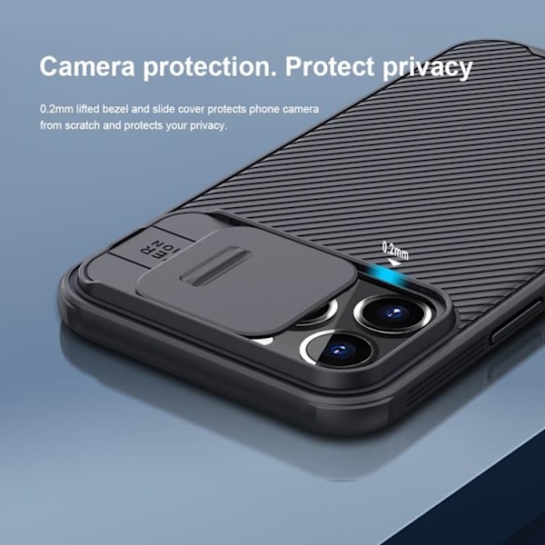 Nillkin iPhone 14 Pro Max Skal Camshield Pro - Grön