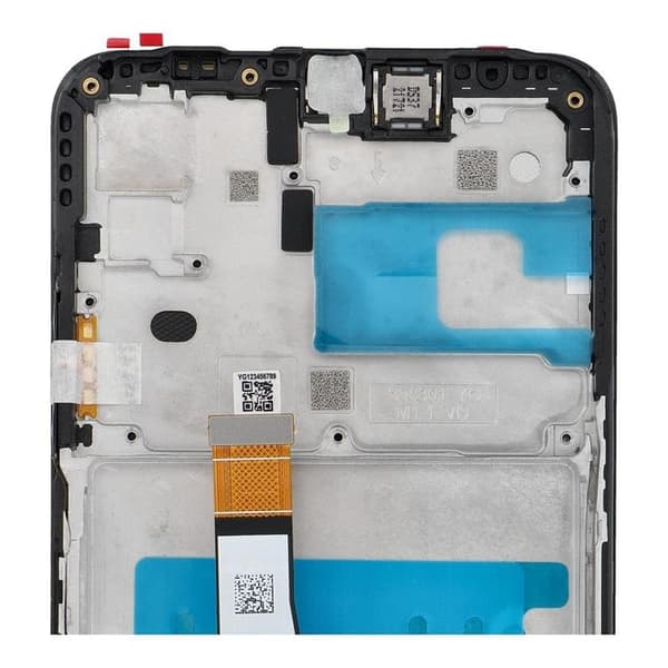 Galaxy A22 5G-skærm med LCD-skærm FixCell OEM Black