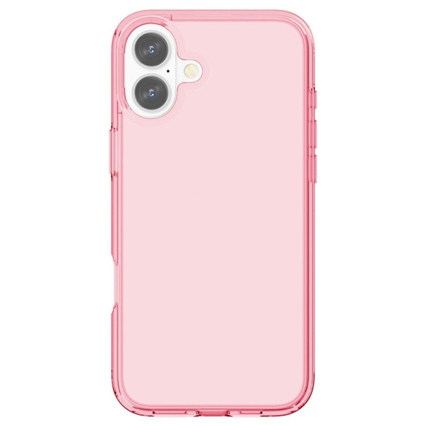 AMORUS Mobilskal till iPhone 17 Shockproof - Clear Rosa Rosa