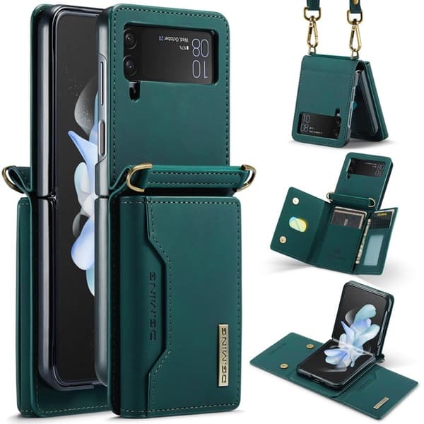 DG.MING M2 Series Mobilskal till Samsung Galaxy Z Flip4 Grön