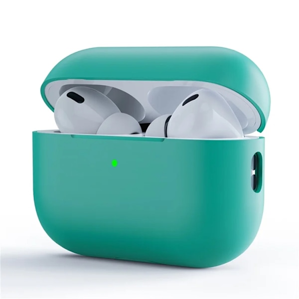 Mobilskal till Airpods Pro 3 Thin Silikon Split Ultra - Mint Grön Grön