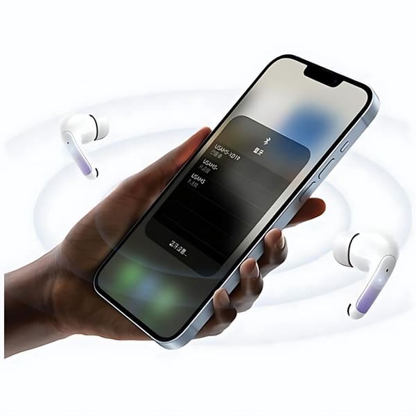 USAMS X-don ENC Bluetooth Hörlurar 5.3 TWS - Svart