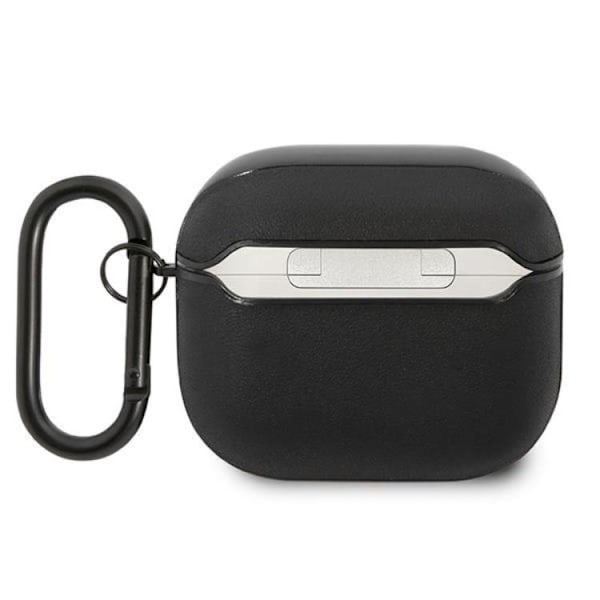 AMG AirPods 3 Skal Läder Big Logo - Svart Svart