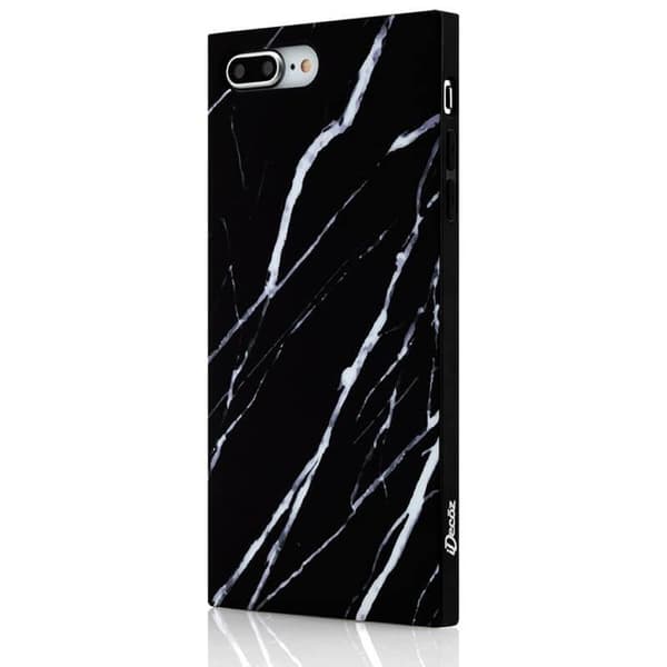 IDECOZ Telefontaske Sort Marmor iPhone 8 PLUS/7 PLUS