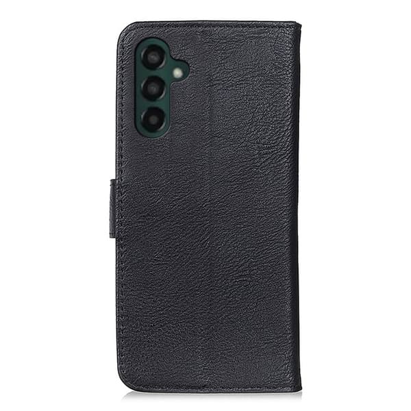 KHAZNEH Galaxy A24 4G Pungeetui Cowhide - Sort Black
