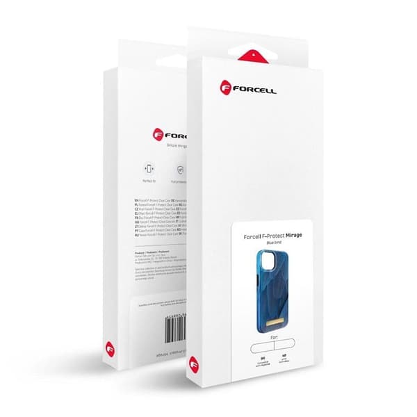 Forcell iPhone 15 Plus Mobilskal Magsafe Mirage - Blå Bird Blå