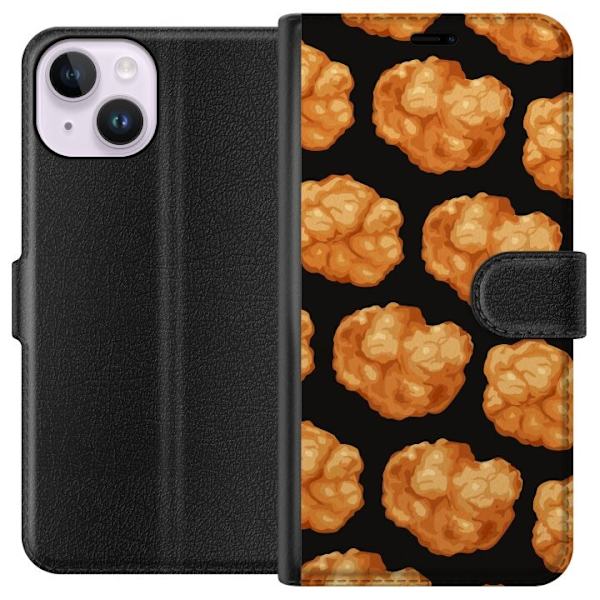 Plånboksfodral till Apple iPhone 15 med Nuggets