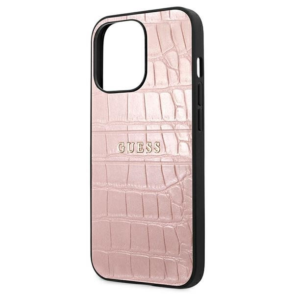 Guess Mobilskal till iPhone 13 Pro / 13 Croco Strap Collection MagSafe