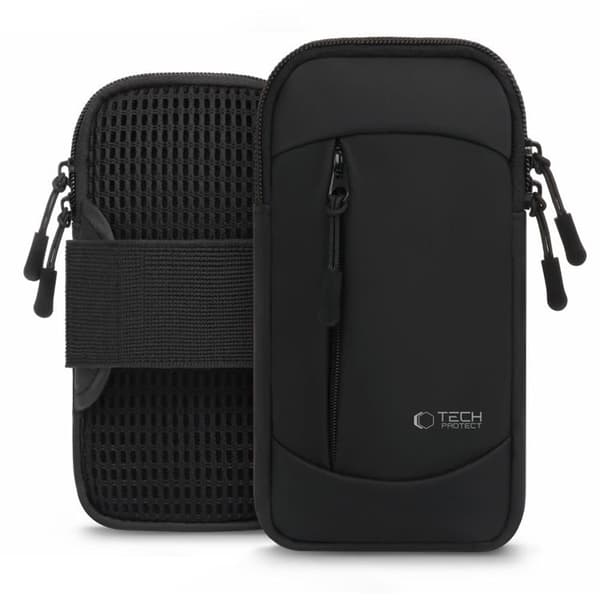 Tech-Protect Universal Sport Armband M6 - Svart Svart