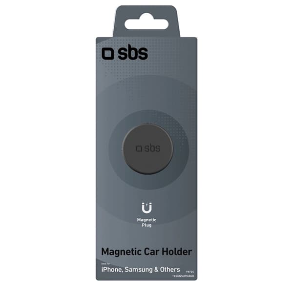 SBS Mobiltelefonholder Luftventil Med Magsafe - Sort Svart