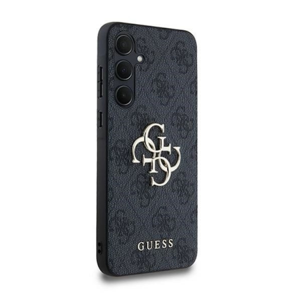 Guess Galaxy A35 5G Mobilskal Big Metall Logo - Svart Svart