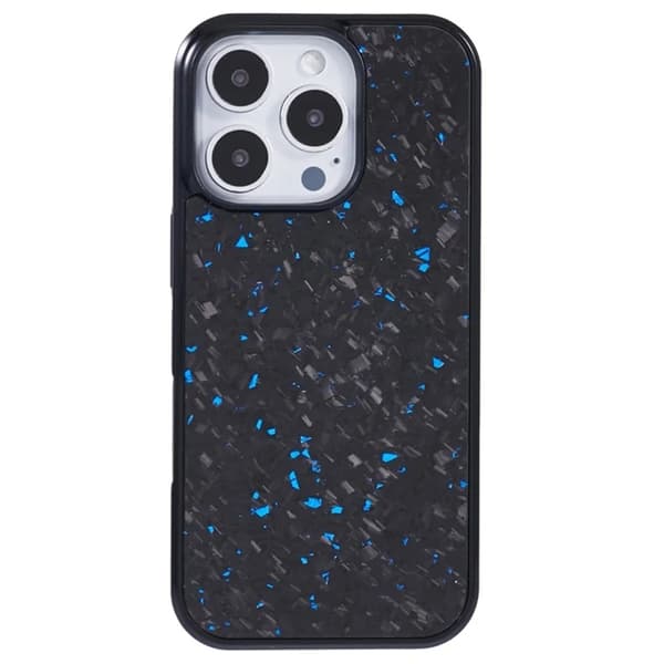 Mobilskal till iPhone 16 Pro Aramid Fiber Forged - Blå Blå