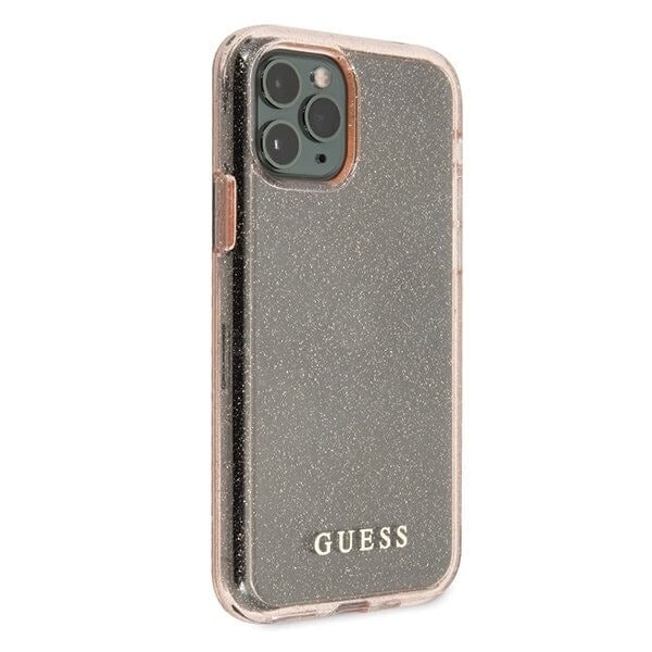 Guess Skal iPhone 11 Pro Max Glitter - Rosa Rosa