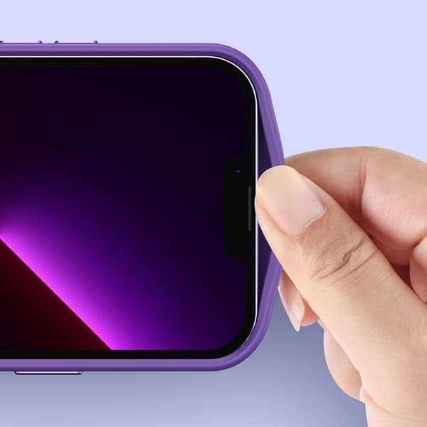 Mobilskal till iPhone 14 Pro Metall Kamera - Lila Lila