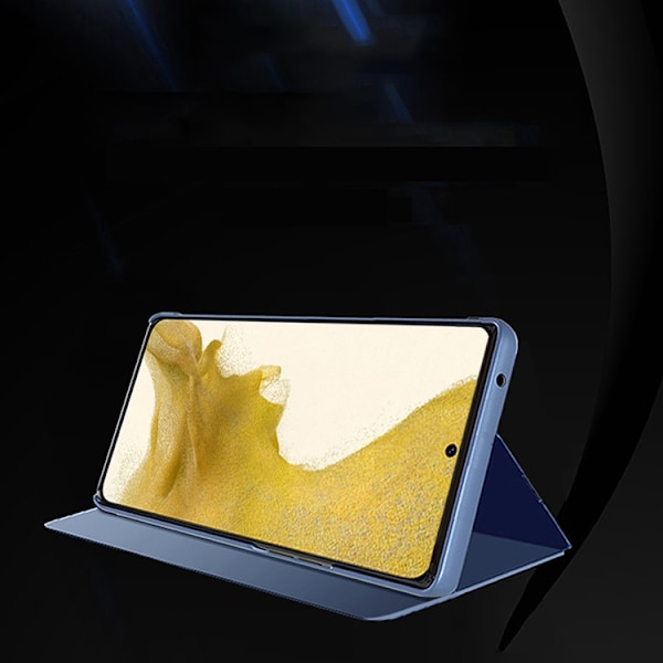 Galaxy S23 Fodral Clear View Flip - Svart Svart