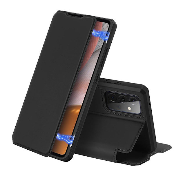 Dux Ducis Skin X Wallet Case Samsung Galaxy A72 4G - Sort Black