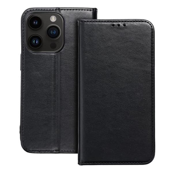 iPhone 16 Plånboksfodral Smart Magneto - Svart Black