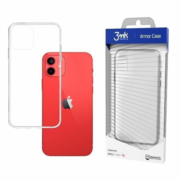 3MK Clear All-Safe Armor Skal iPhone 12/12 Pro - Transparent