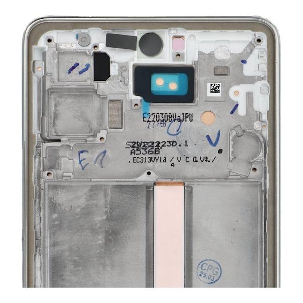 Galaxy A53 5G Skärm med LCD-display HARD OLED - Silver