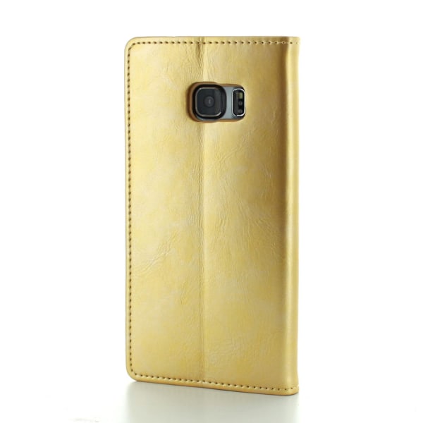 CoveredGear Discover -lompakko Samsung Galaxy S6 Edge+:lle (kulta)
