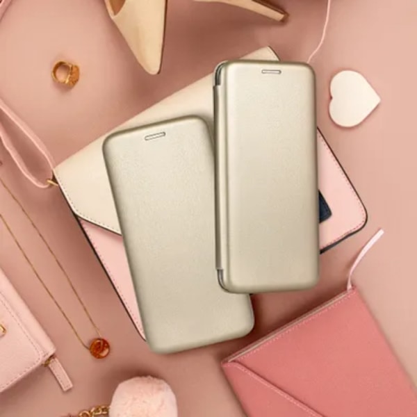 Galaxy S24 Ultra Plånboksfodral Elegance - Guld