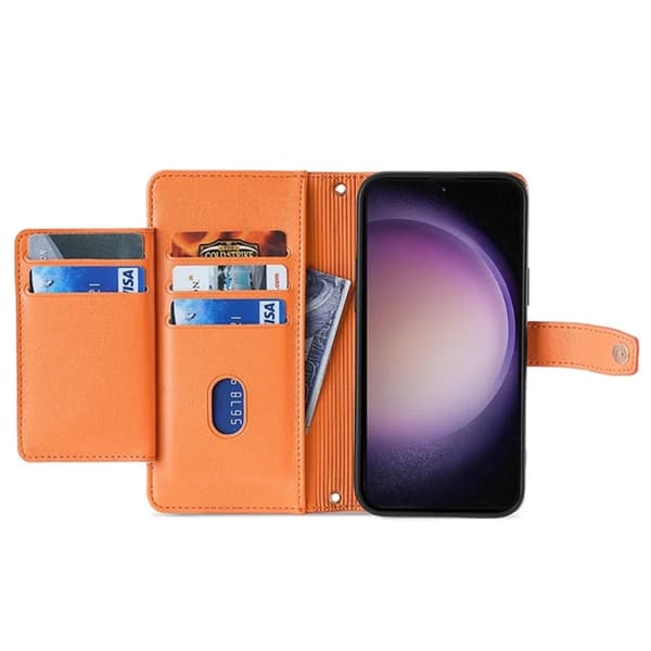 Galaxy Xcover 7 Konstläder Plånboksfodral Shockproof - Lila Lila