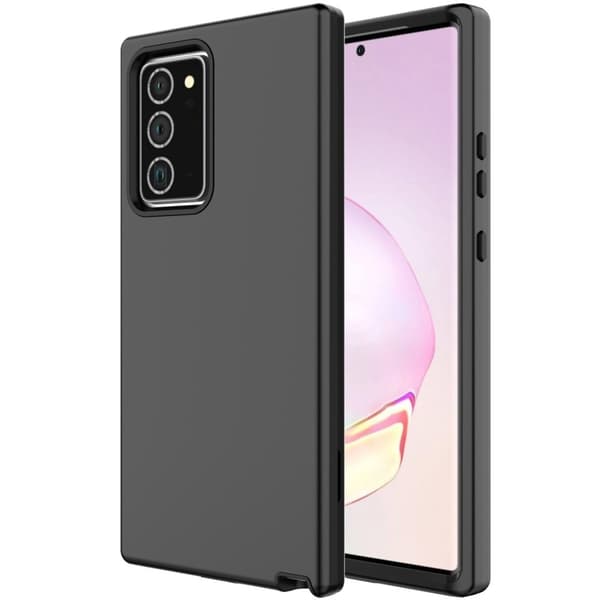 Kuminen kuori Samsung Galaxy Note 20 - Musta Black