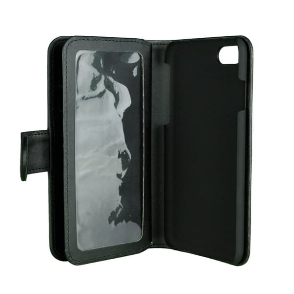 GEAR Lompakkokotelo 7 korttipaikkaa iPhone XS / X - Musta Black