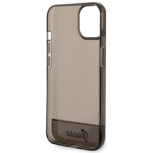 GUESS iPhone 14 Plus Skal Translucent - Sort Black
