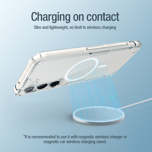 Nillkin Galaxy S23 Plus Mobilskal Magsafe Nature Pro - Clear